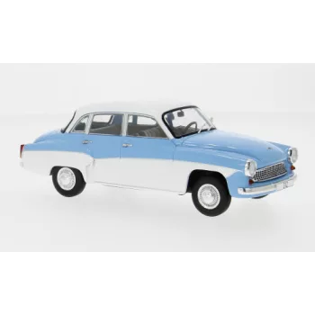 WHITEBOX - Wartburg 312, hellblau/weiss, 1965, 1:24