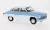 WHITEBOX - Wartburg 312, hellblau/weiss, 1965, 1:24