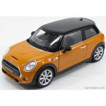 Welly - Mini Cooper Hatch 2-Door 2015 Ochre Black