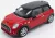 Welly - MINI COOPER HATCH 2-DOOR 2015 RED BLACK