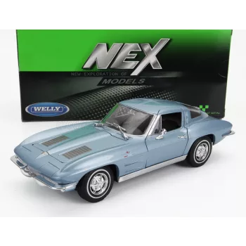 Welly - CHEVROLET CORVETTE 1963 BLUE
