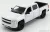 Welly - Chevrolet Silverado Double Cabine Pick-Up 2017 White
