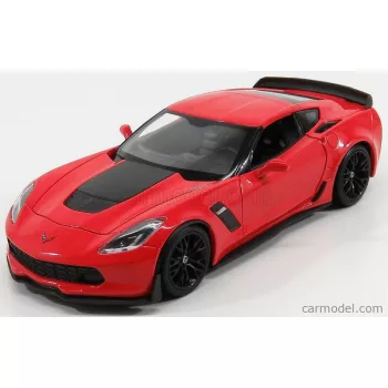 Welly - Chevrolet Corvette Z06 Coupe 2017 Red