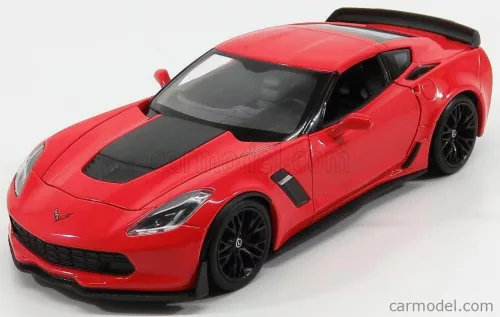 Welly - Chevrolet Corvette Z06 Coupe 2017 Red