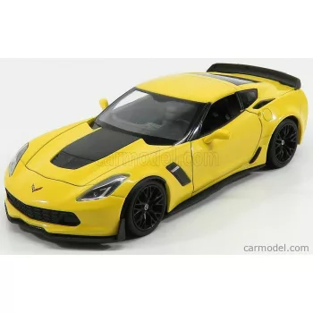 Welly - Chevrolet Corvette Z06 Coupe 2017 Yellow