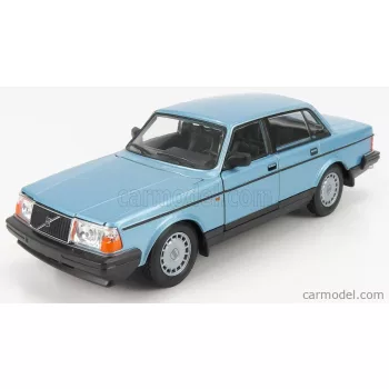 Welly - Volvo 240 Gl 1986 Light Blue Met