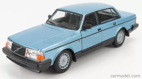 Welly - Volvo 240 Gl 1986 Light Blue Met