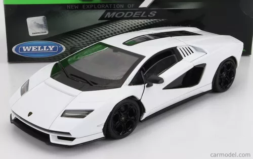 Welly - Lamborghini Countach Lpi 800-4 2021 White