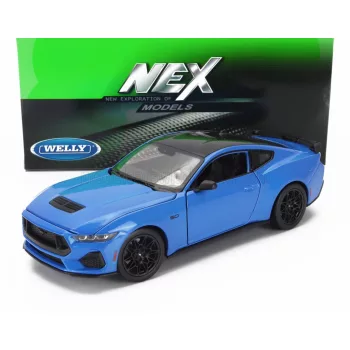 Welly - FORD USA MUSTANG COUPE 2024 BLUE