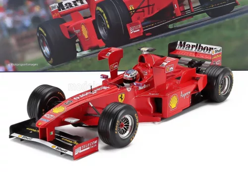 Werk 83 - FERRARI F1 F300 N 3 WITH TOWER WINGS 2nd IMOLA GP 1998 MICHAEL SCHUMACHER RED