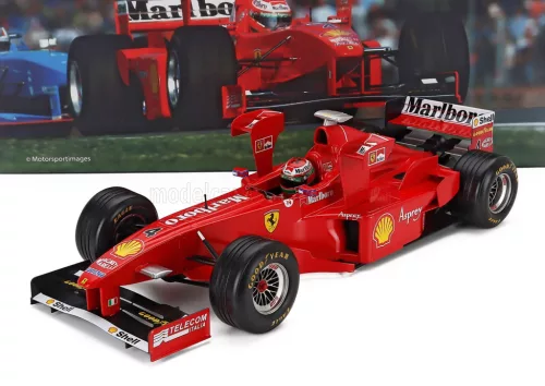 Werk 83 - FERRARI F1 F300 N 4 WITH TOWER WINGS 3rd IMOLA GP 1998 EDDIE IRVINE RED
