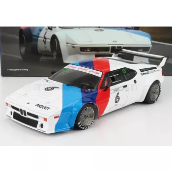   Werk 83 - BMW M1 WERKSDESIGN N 6 PROCAR SERIES 1979 NELSON PIQUET WHITE BLUE RED