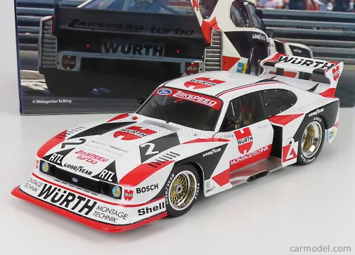 Werk83 - Ford England Capri Gr.5 Würth N 2 Drm Champion 1981 Klaus Ludwig White Red Black