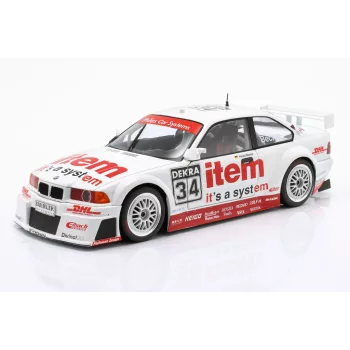   Werk 83 - BMW 3-SERIES 325i COUPE (E36) TEAM WS-DHL N 34 DTM SEASON 1994 HARALD BECKER WHITE RED