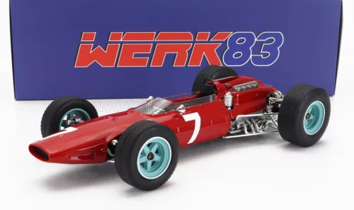 Werk 83 - FERRARI F1  158 TEAM SCUDERIA FERRARI N 7 WORLD CHAMPION WINNER GERMANY GP 1964 JOHN SURTEES RED