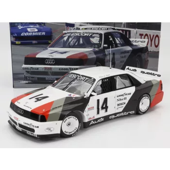   Werk 83 - AUDI 200 QUATTRO TEAM AUDI SPORT N 14 WINNER CLEVERLAND TRANS-AM 1988 HANS JOACHIM STUCK WHITE GREY RED