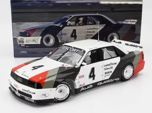 Werk 83 - AUDI 200 QUATTRO TEAM AUDI SPORT N 4 SIEGER ST. PETERSBURG TRANS-AM 1988 WALTER ROHRL WHITE GREY RED