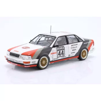   Werk 83 - AUDI QUATTRO V8 TEAM SCHMIDT MOTORSPORT TECHNIK N 44 WINNER DTM SEASON 1990 HANS JOACHIM STUCK WHITE GREY RED