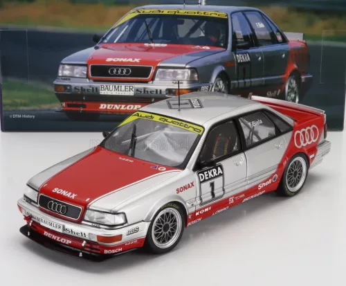 Werk 83 - AUDI QUATTRO V8 TEAM AZR N 1 DTM SEASON 1992 FRANK BIELA SILVER RED