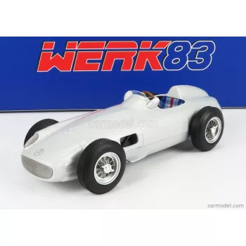 Werk83 - Mercedes Benz F1 W196 N 0 Plain Body 1954 Silver