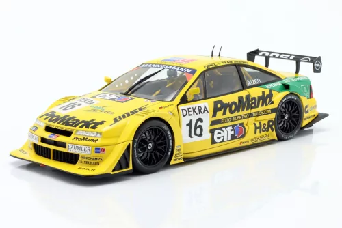 Werk 83 - OPEL CALIBRA V6 4x4 TEAM OPEL ZAKSPEED N 16 ITC SEASON 1996 UWE ALZEN YELLOW GREEN