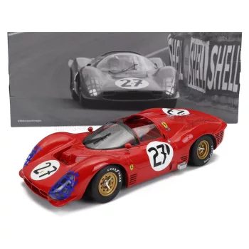   Werk 83 - FERRARI 330 P3 4.0L V12 SPIDER TEAM N.A.R.T. NORTH AMERICAN RACING N 27 24h LE MANS 1966 PEDRO RODRIGUEZ - RICHIE GINTHER RED