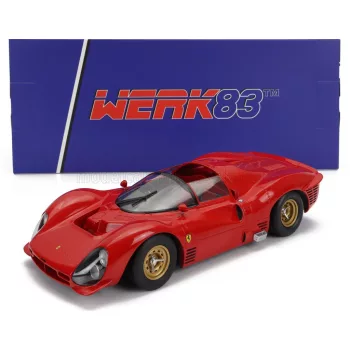   Werk 83 - FERRARI 330 P3 4.0L V12 SPIDER PLAIN BODY VERSION OPEN ROOF 1966 RED