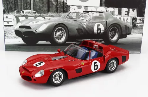 Werk 83 - FERRARI 330 TRI/LM SPIDER 4.0L V12 TEAM SPA FERRARI SEFAC N 6 WINNER 24h LE MANS 1962 OLIVER GENDEBIEN - PHIL HILL RED