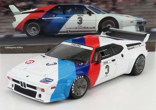 Werk 83 - BMW M1 PROCAR TEAM BMW MOTORSPORT N 3 PROCAR SERIES HOCKENHEIM 1979 D.PIRONI WHITE RED BLUE