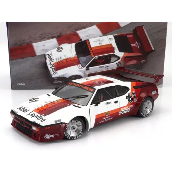   Werk 83 - BMW M1 M88 3.5L N 61 PROCAR SERIES MONACO RACE 1980 WALTER BRUN RED WHITE