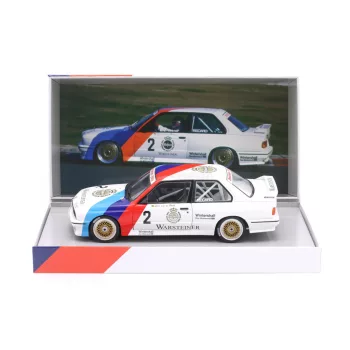   Werk 83 - BMW 3-SERIES M3 (E30) TEAM ZAKSPEED BMW N 2 CHAMPION DTM SEASON 1987 ERIC VAN DE POELE WHITE BLUE RED
