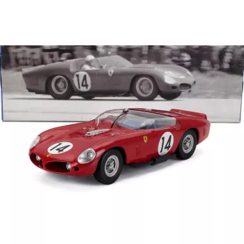   Werk 83 - FERRARI 250 TR61 3.0L V12 SPIDER TEAM SEFAC N 14 WINNER 12h SEBRING 1961 OLIVIER GENDEBIEN - PHIL HILL RED