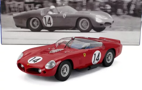 Werk 83 - FERRARI 250 TR61 3.0L V12 SPIDER TEAM SEFAC N 14 WINNER 12h SEBRING 1961 OLIVIER GENDEBIEN - PHIL HILL RED