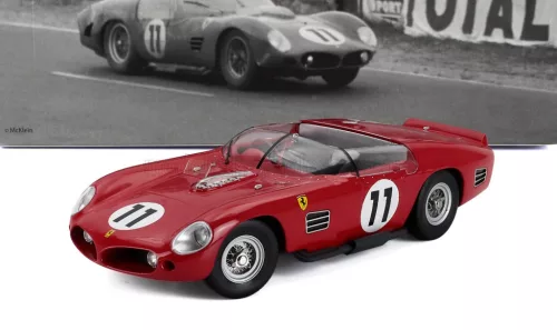 Werk 83 - FERRARI 250 TR61 3.0L V12 TEAM SEFAC N 11 2nd 24h LE MANS 1961 MIKE PARKES - WILLY MAIRESSE RED