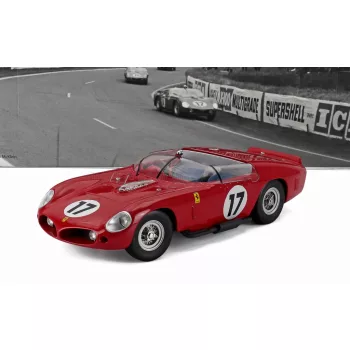   Werk 83 - FERRARI 250 TR61 3.0L V12 SPIDER TEAM N.A.R.T. NORTH AMERICAN RACING N 17 24h LE MANS 1961 PEDRO RODRIGUEZ - RICARDO RODRIGUEZ RED