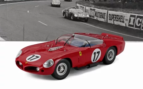 Werk 83 - FERRARI 250 TR61 3.0L V12 SPIDER TEAM N.A.R.T. NORTH AMERICAN RACING N 17 24h LE MANS 1961 PEDRO RODRIGUEZ - RICARDO RODRIGUEZ RED