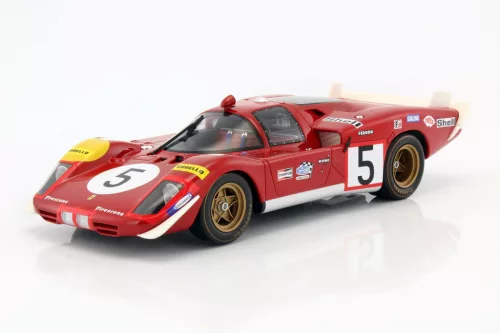 Werk 83 - FERRARI 512S 5.0L V12 TEAM SEFAC SPA FERRARI N 5 24h LE MANS 1970 JACKY ICKX - PETER SCHETTY RED