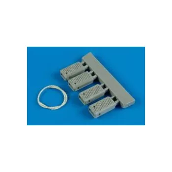 Wheelliant - US. Navy poly. wheel chock w/nyl.thread