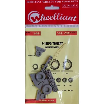 Wheelliant - F-14B/D Tomcat weigted wheels f.HobbyBos