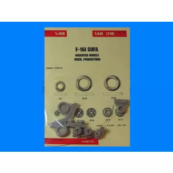 Wheelliant - F-16I Sufa weighted wheels for Kinetic