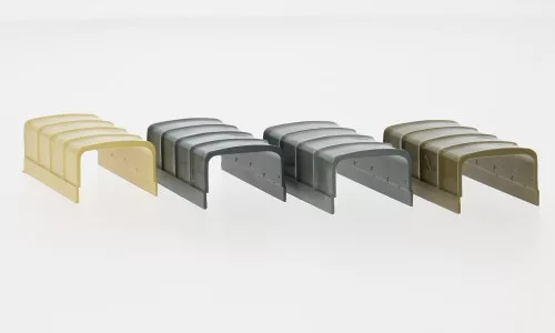 Wiking - Zubehör Zubehörpackung – Planen, grau/beige, 1950, 1:87