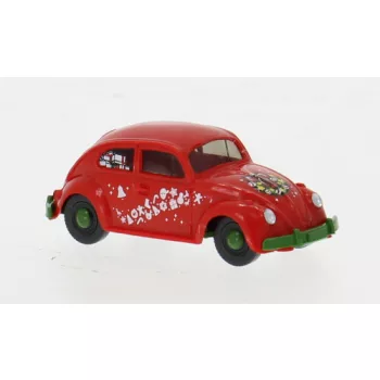 Wiking - VW Käfer 1200, rot/Dekor, 1960, 1:87