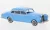 Wiking - Mercedes 300, hellblau, 1957, 1:87