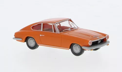 Wiking - BMW 1600 GT Coupe, orange, 1967, 1:87