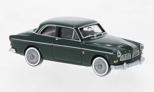 Wiking - Volvo Amazon, dunkelgrün, 1956, 1:87