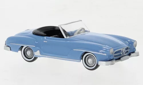 Wiking - Mercedes 190 SL (W121), hellblau, 1955, 1:87