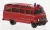 Wiking - Mercedes O 319, rot, 1955, 1:87