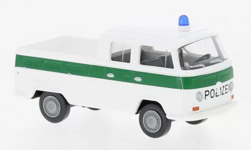 Wiking - VW T2 Doppelkabine, 1967, Bereitschaftspolizei, 1:87