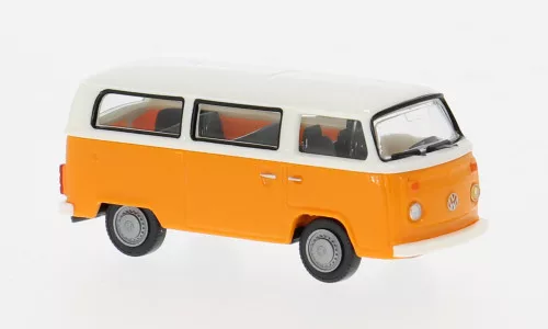 Wiking - VW T2b Bus, orange/beige, 1972, 1:87