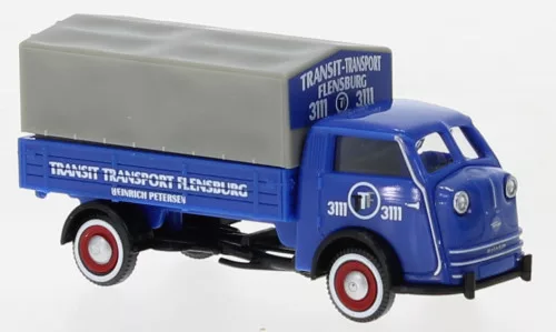 Wiking - Tempo Matador Hochpritsche, 1949, Transit Transport Flensburg, 1:87